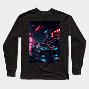 Underground Velocity Sports Car Long Sleeve T-Shirt